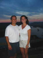 larisa and ot with sunset.jpg (46084 bytes)